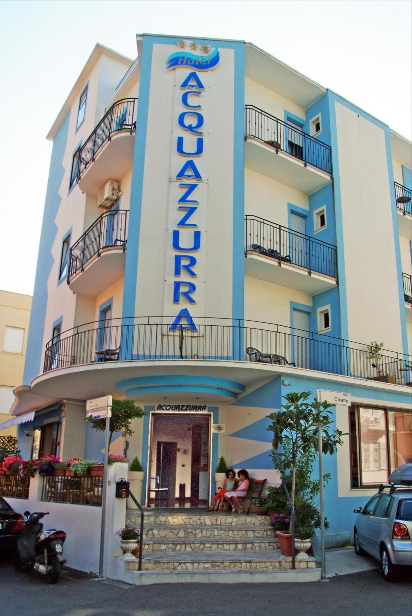 Hotel Acquazzurra Rimini Eksteriør bilde