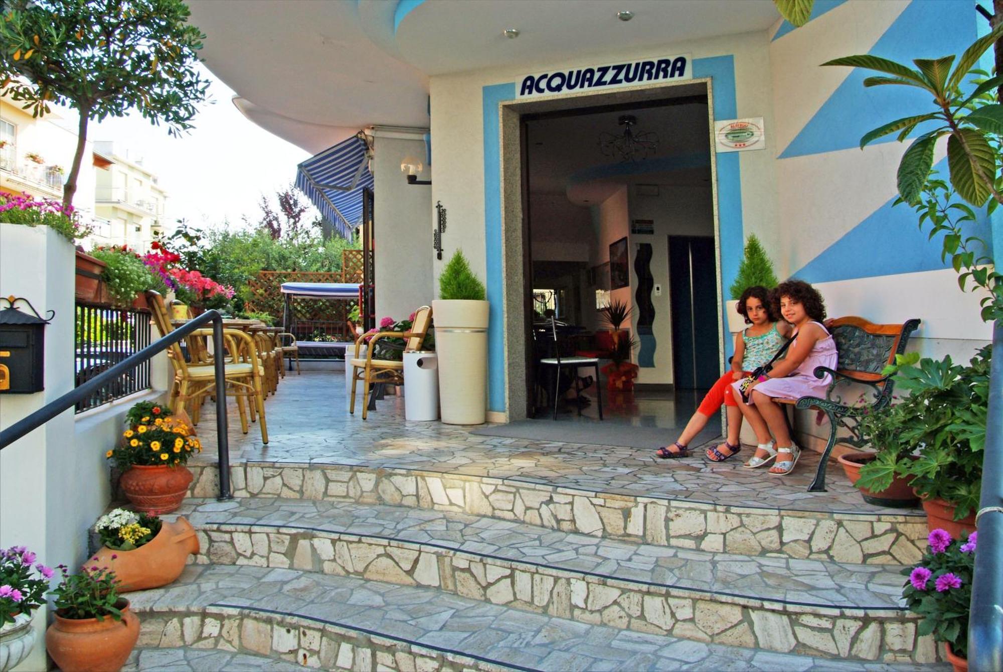 Hotel Acquazzurra Rimini Eksteriør bilde